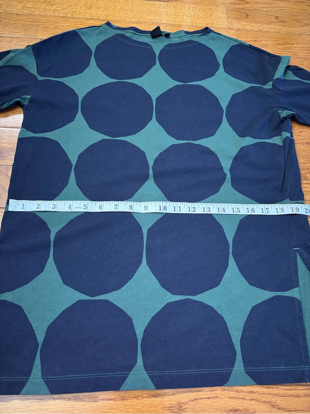 Marimekko Uniqlo Kivet Print Cotton Tunic Tshirt - Picture 9 of 11
